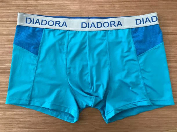 Puha, kézzel érezhető világoskék boxer rövidítés Használja a környezetbarát festést